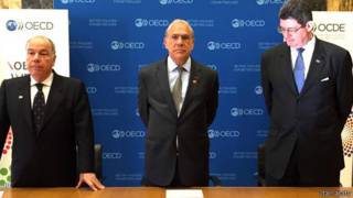 Reunião da OCDE em Paris, nesta quarta-feira | Foto: Itamaraty