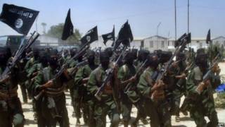 Abarwanyi ba Al-Shabab mw'ikarashishi