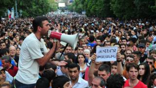 Протесты в Ереване