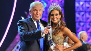 Donald Trump y Miss Estados Unidos