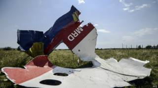 Обломки MH17