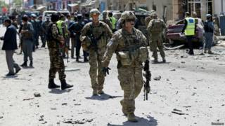 Американские военные в Афганистане