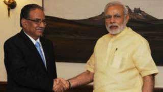 प्रचण्ड, मोदी