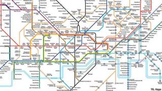Схема лондонского метро