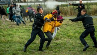 Redada en Calais