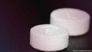 Pastillas de Aprecia Pharmaceuticals impresas en 3D
