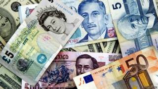 Para averiguar el poder adquisitivo global de los billetes los comparamos con el dólar estadounidense.