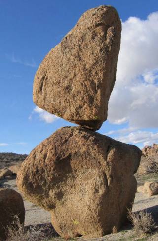 Roca en Nevada.