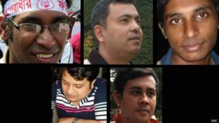 बांग्लादेश में मारे गए पांच ब्लॉगर