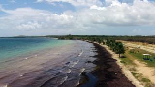 Playa en Puerto Rico