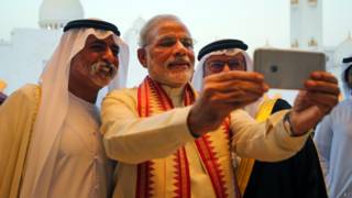 सेल्फ़ी नरेन्द्र मोदी