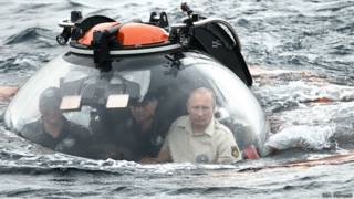Путин в батискафе