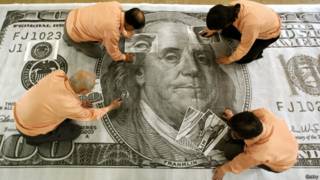 Billete de dolar analizado