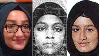 Kadiza Sultana, 16, Amira Abase, 15, e Shamima Begum, 15 (Foto: Divulgação)
