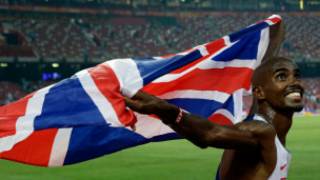 Mo Farah yabonye zahabu mu kwiruka metero 5000.