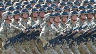 Улицы перед зданием парламента в Токио