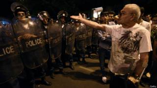Акция протеста в Ереване