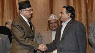 कोइराला र प्रचण्ड