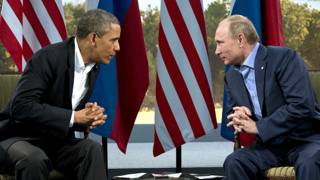 Президент Путин и президент Обама