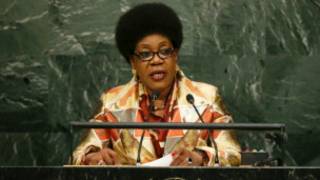 Shugabar jamhuriyar tsakiyar Afrika Catherine Samba Panza