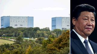 欣克利角A核电站与中国国家主席习近平