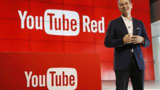 Robert Kyncl em anúncio do YouTube | Foto: AP