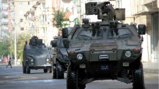Полицейский конвной в Диярбакыре