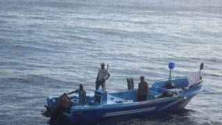 Pescadores rescatados