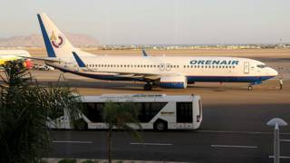 Самолет в аэропорту Шарм-эш-Шейха