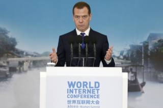 Премьер-министр России Дмитрий Медведев