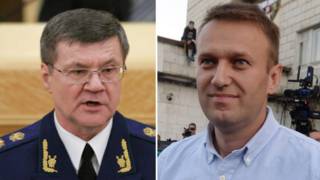 Юрий Чайка и Алексей Навальный