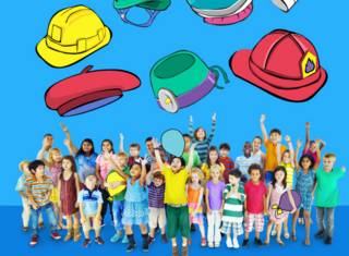 Niños soñando con su trabajo ideal