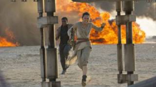 Một cảnh trong phim Star Wars "The Force Awakens"