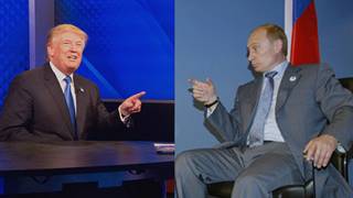 Donald Trump y Vladimir Putin