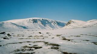 Montaña Halti, en la frontera entre Noruega y Finlandia