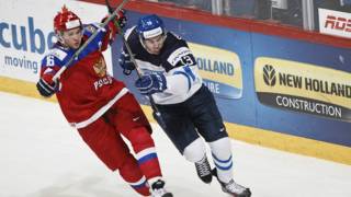 Финал Россия-Финляндия молодёжного чемпионата мира по хоккею