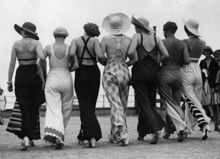 Cuando los pijamas estaban de moda.