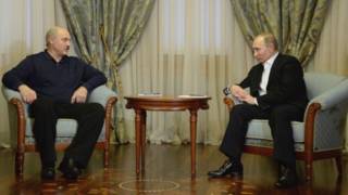 Лукашенко и Путин