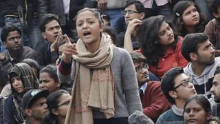 jnu protest