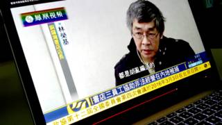 资料图片:铜锣湾书店店长林荣基接受采访