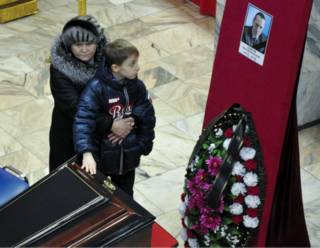 Похороны горняков, погибших на шахте "Северная" в Воркуте (29 февраля 2016 г.)