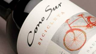Botella de vino Bicicleta