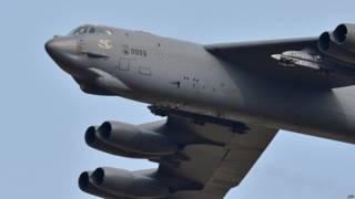 美軍B-52戰略轟炸機(資料照片)