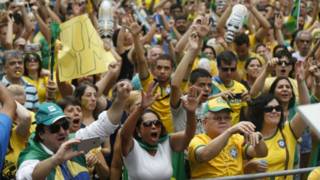 Protestas en Brasil