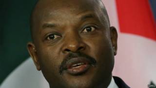 Le Président Pierre Nkurunziza