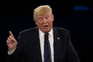 Трамп выступает на на конференции Американо-Израильского комитета по общественным связям