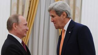 Путин Керри