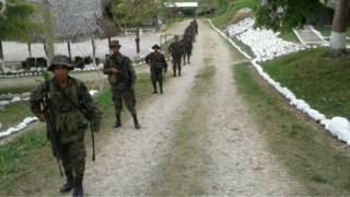 Soldados guatemaltecos