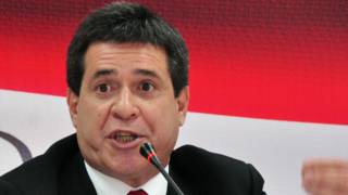 El presidente de Paraguay, Horacio Cartes