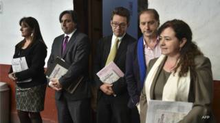 Expertos del GIEI en Ciudad de México